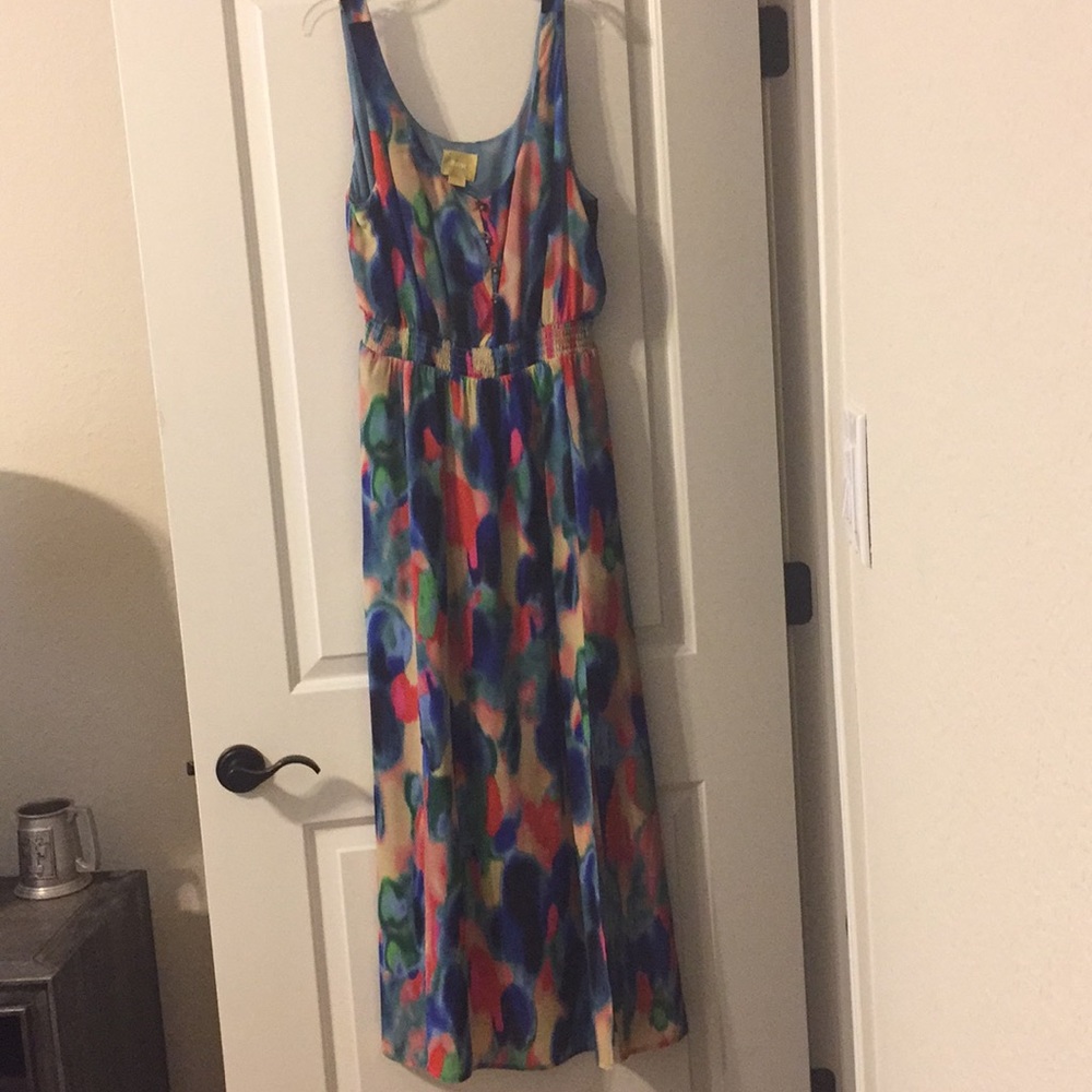 Multi Maxi Dress from Anthropologie. Never Worn